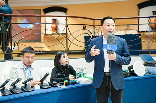 <b>麒麟方圖攜多款會議話筒出席數字中國智慧視聽產業發展峰會</b>