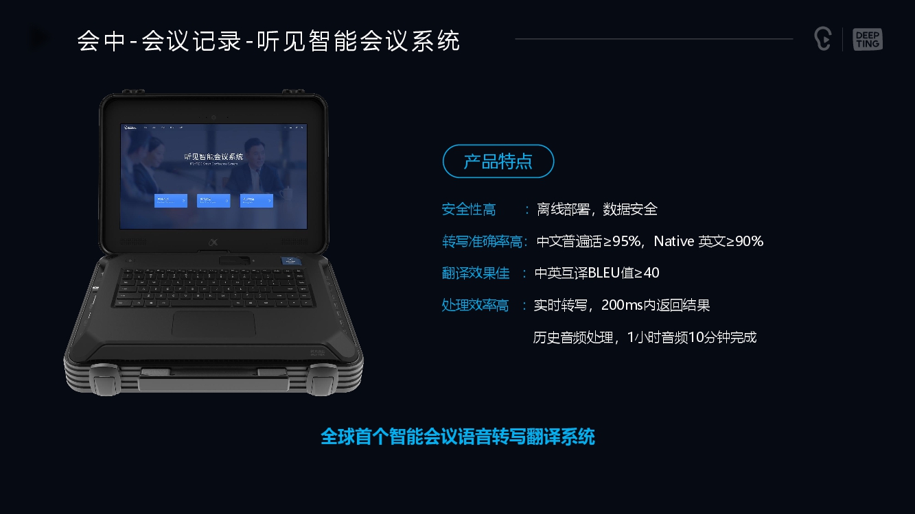聽見智能會(huì)議系統(tǒng)